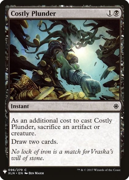 Costly Plunder, The List Reprints 96