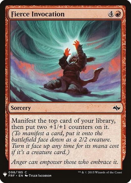 Fierce Invocation, The List Reprints 98