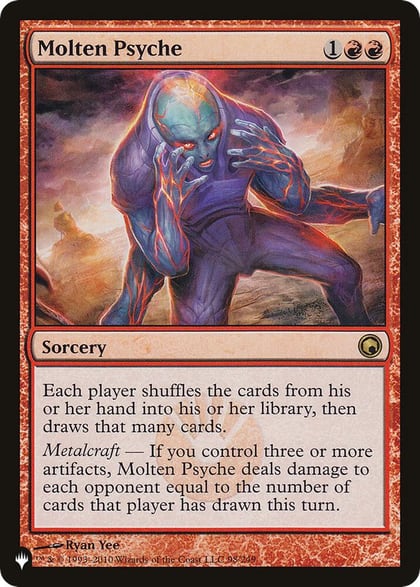 Molten Psyche, The List Reprints 98/249