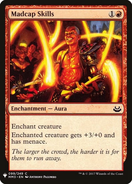Madcap Skills, The List Reprints 99