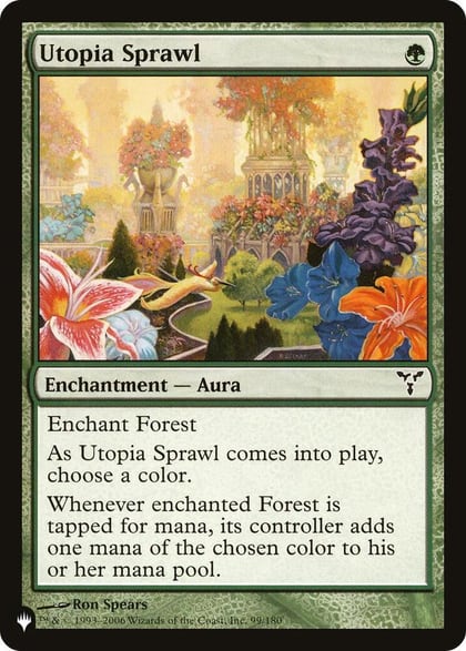 Utopia Sprawl, The List Reprints 99/180