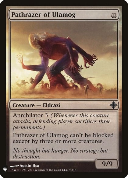 Pathrazer of Ulamog, The List Reprints 9