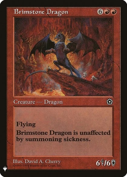 Brimstone Dragon, The List Reprints #204440