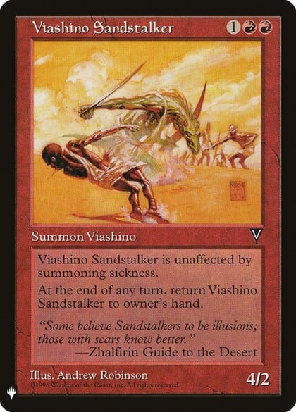 Viashino Sandstalker, The List Reprints #204713