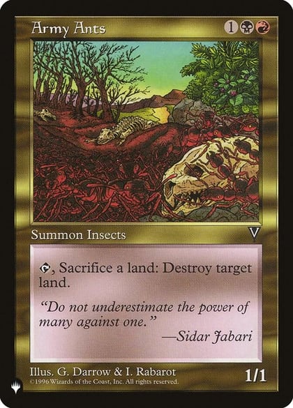 Army Ants, The List Reprints #222426