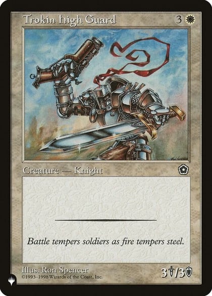 Trokin High Guard, The List Reprints #222566