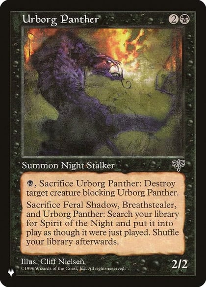 Urborg Panther, The List Reprints #222595