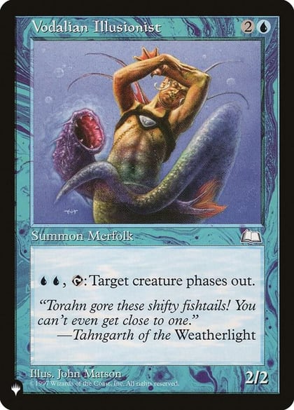 Vodalian Illusionist, The List Reprints #222616
