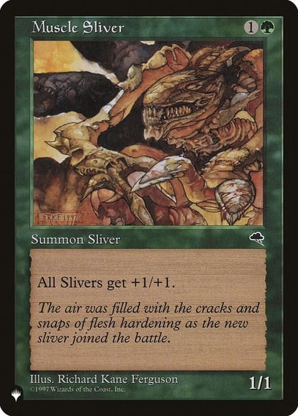Muscle Sliver, The List Reprints #222754