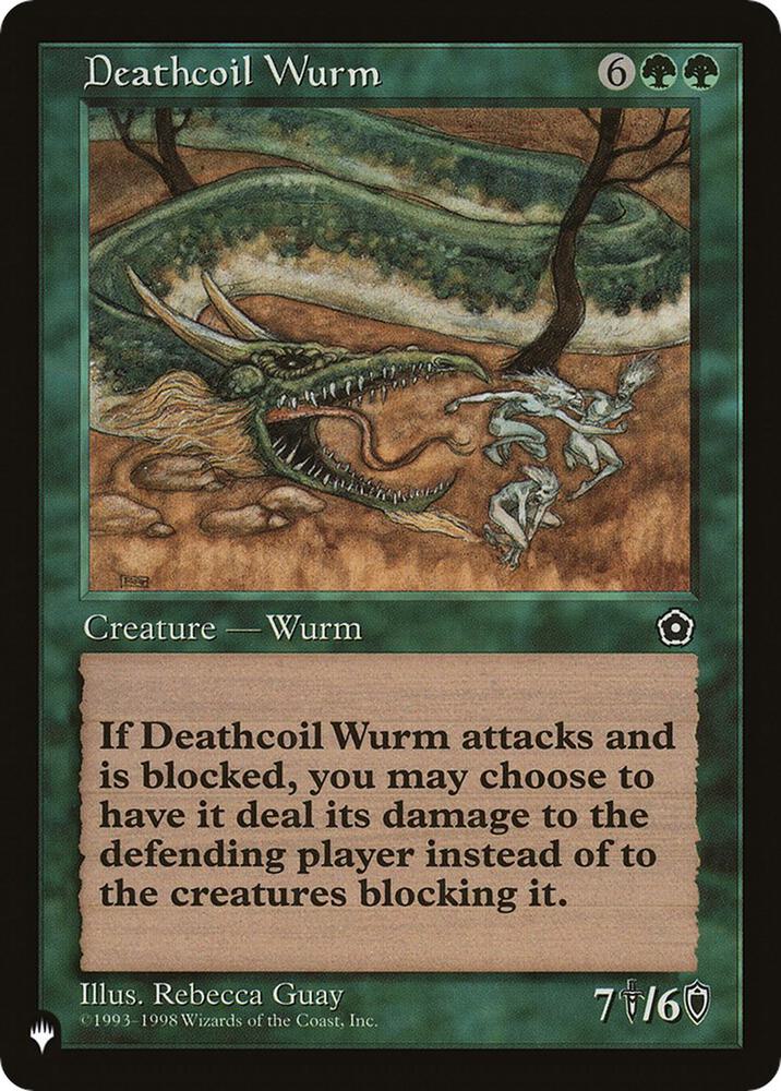 Deathcoil Wurm, The List Reprints #254566
