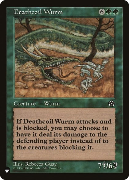 Deathcoil Wurm, The List Reprints #254566