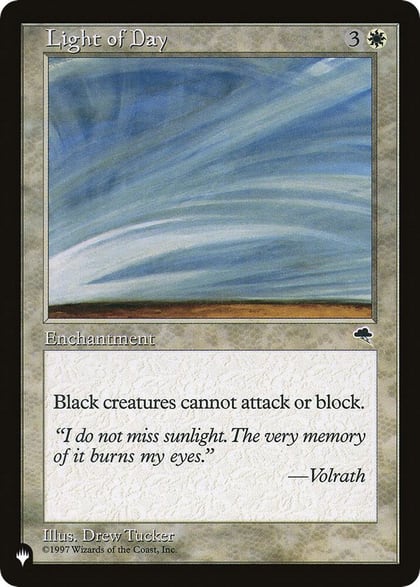 Light of Day, The List Reprints #254595