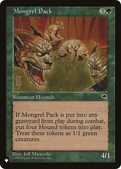 Mongrel Pack, The List Reprints #254598