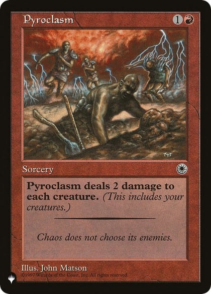 Pyroclasm, The List Reprints #262920