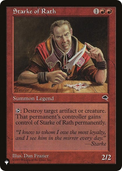 Starke of Rath, The List Reprints #262938