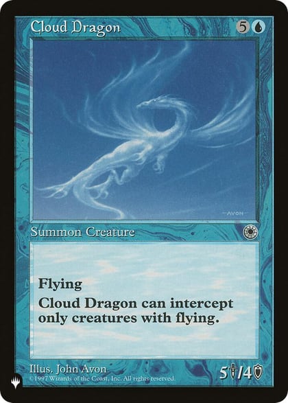 Cloud Dragon, The List Reprints #275131