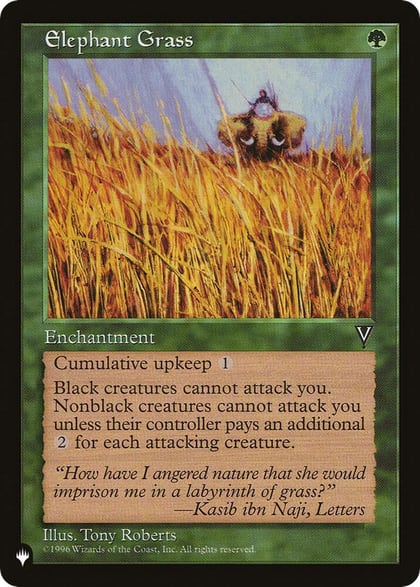 Elephant Grass, The List Reprints #284333