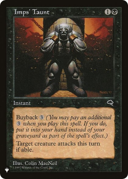 Imps' Taunt, The List Reprints #284393