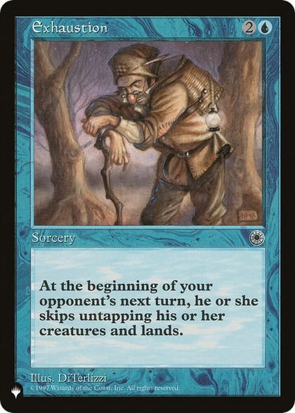 Exhaustion, The List Reprints #498601
