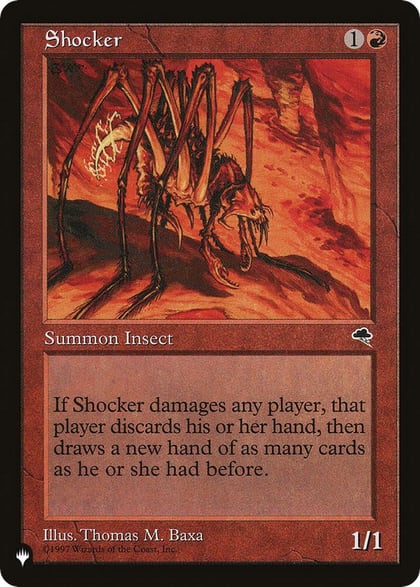 Shocker, The List Reprints #507587