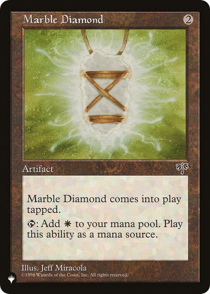 Marble Diamond, The List Reprints #512084