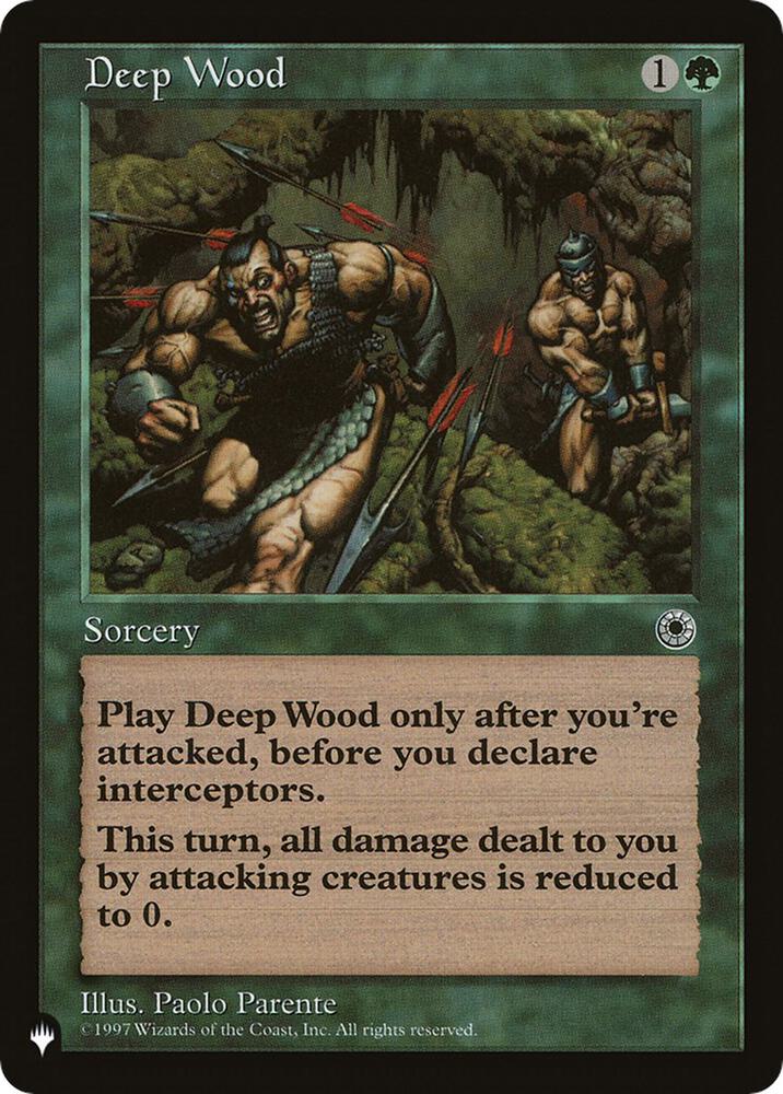 Deep Wood, The List Reprints #526537