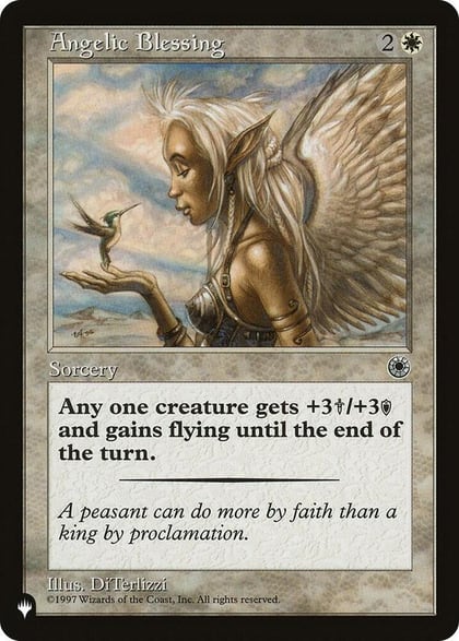 Angelic Blessing, The List Reprints #564117