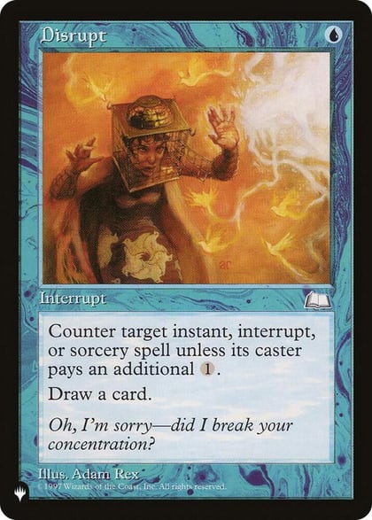 Disrupt, The List Reprints #581269
