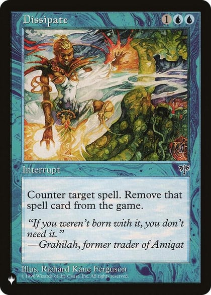 Dissipate, The List Reprints #581271