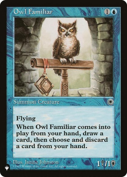 Owl Familiar, The List Reprints #581990