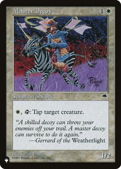 Master Decoy, The List Reprints #582413