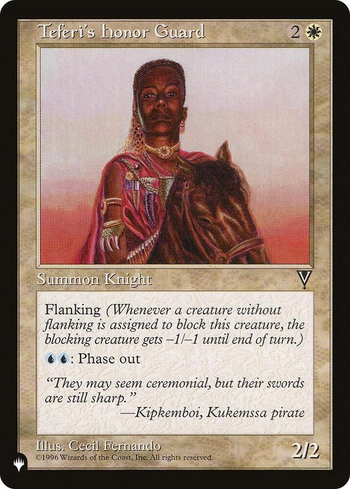 Teferi's Honor Guard, The List Reprints #582499