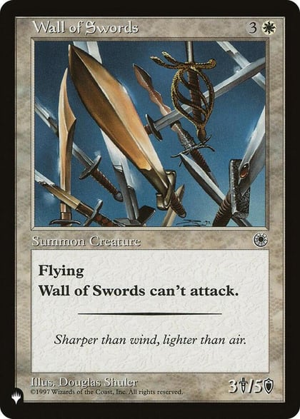 Wall of Swords, The List Reprints #582525