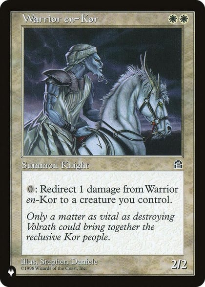Warrior en-Kor, The List Reprints #582530