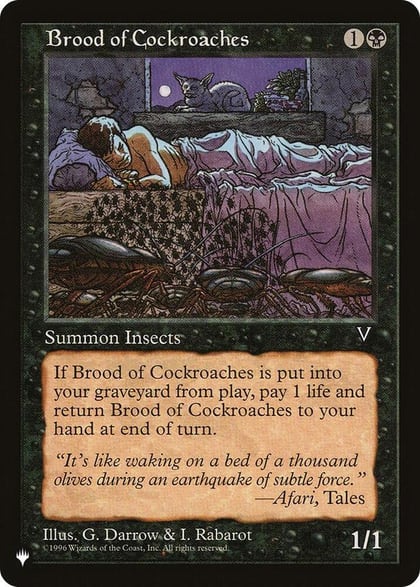 Brood of Cockroaches, The List Reprints #582599