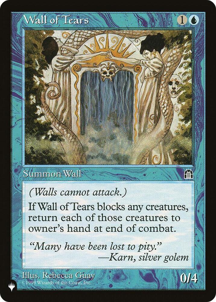 Wall of Tears, The List Reprints #582776