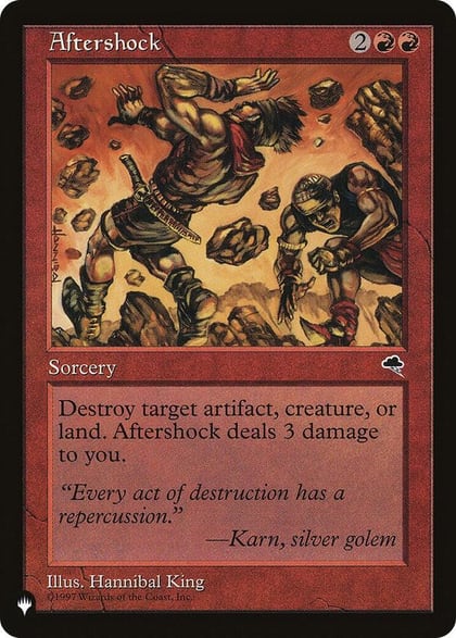 Aftershock, The List Reprints #582861