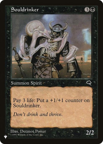 Souldrinker, The List Reprints #582875