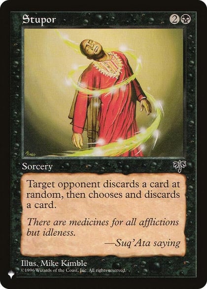 Stupor, The List Reprints #582898