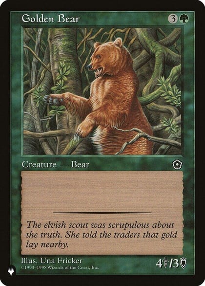 Golden Bear, The List Reprints #582978