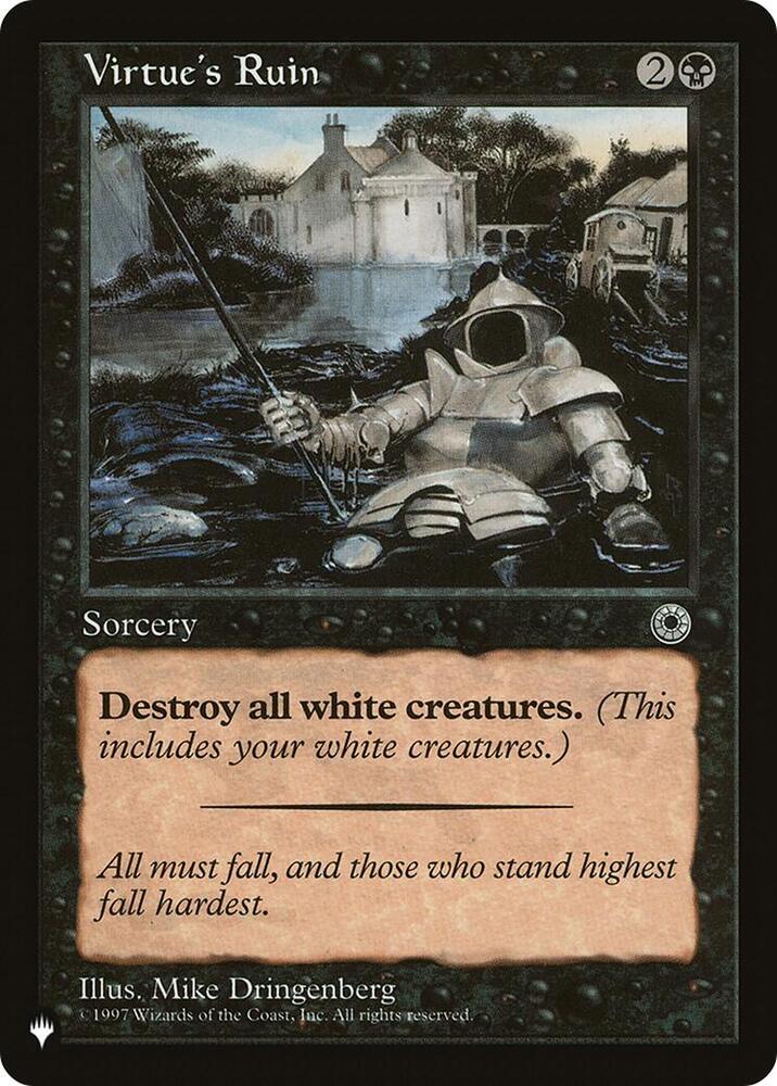 Virtue's Ruin, The List Reprints #582999
