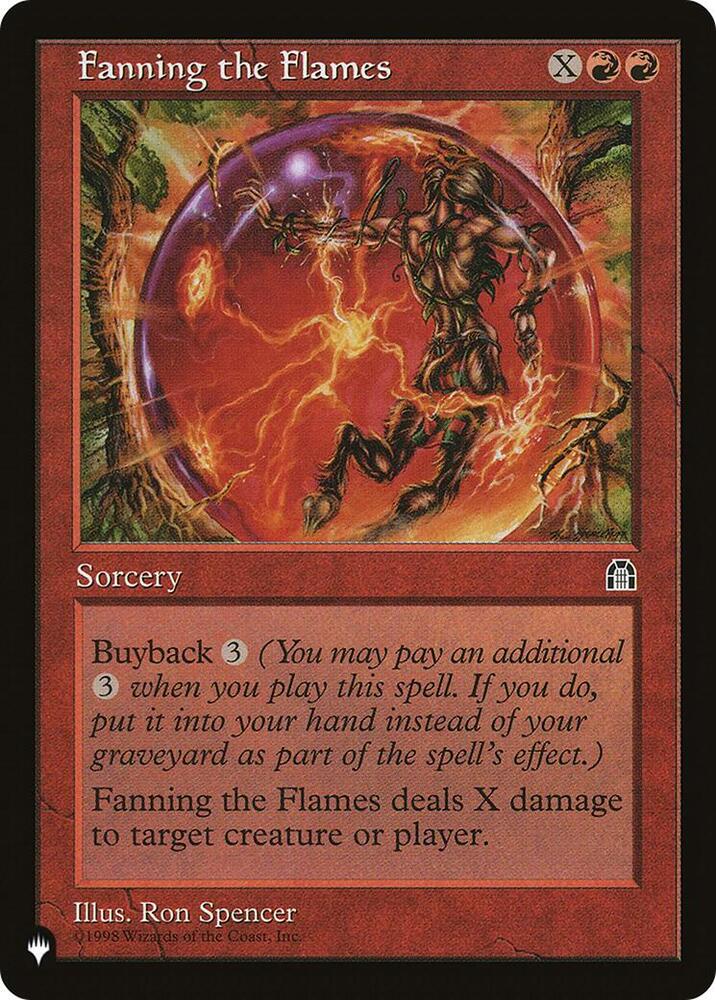 Fanning the Flames, The List Reprints #583208