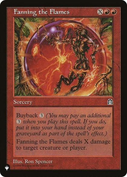 Fanning the Flames, The List Reprints #583208