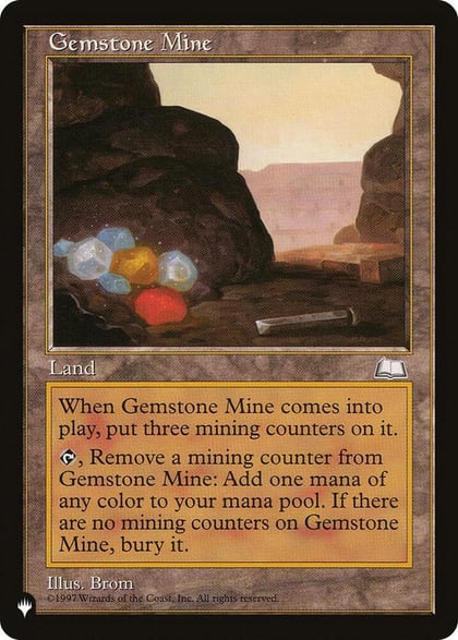 Gemstone Mine (WTH), The List Reprints #583228