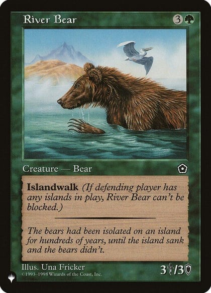 River Bear, The List Reprints #583230