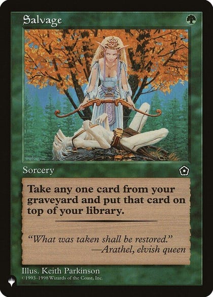 Salvage, The List Reprints #583231