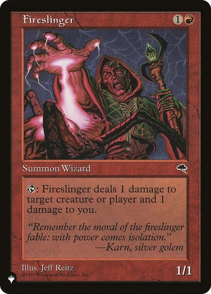 Fireslinger, The List Reprints #583253