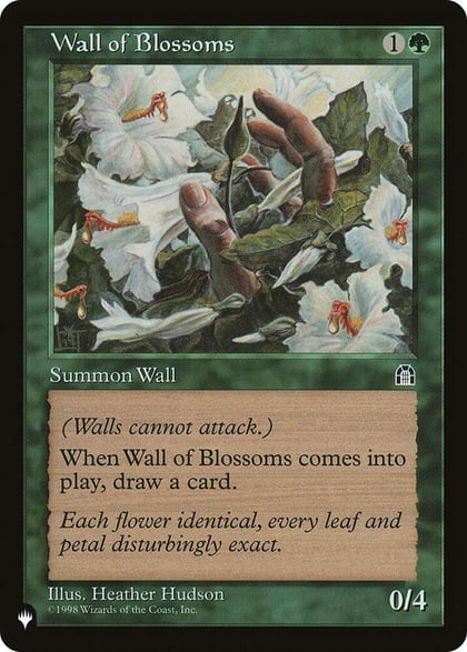 Wall of Blossoms, The List Reprints #583320
