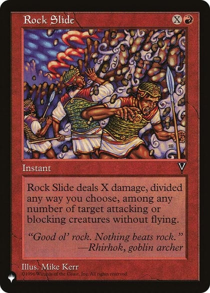 Rock Slide, The List Reprints #583428