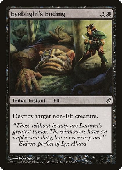 Eyeblight's Ending, Lorwyn 110
